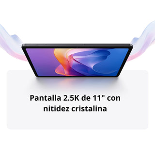 Tablet Xiaomi Redmi Pad 2 Wi-Fi + Cover Pantalla 11" 2.5K 90Hz 128GB/4GB 8MP 9000mAh - Gris Grafito