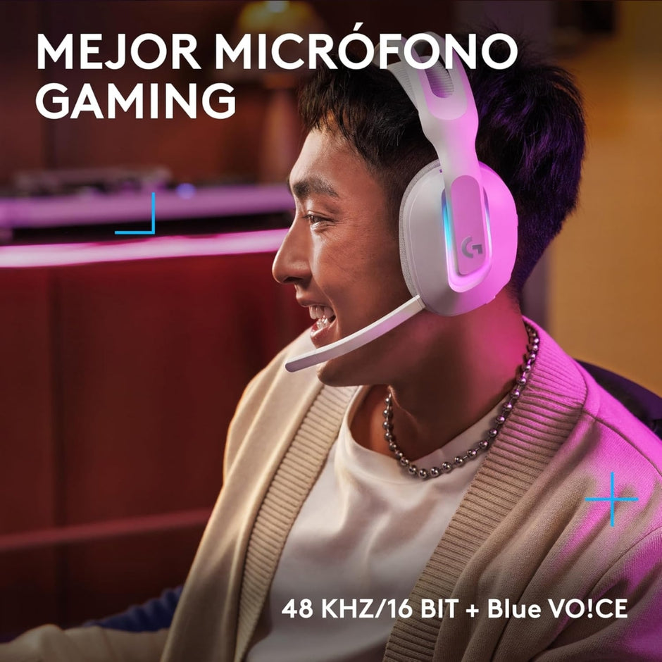 Auriculares Gamer Inalámbricos Logitech G522 Lightspeed Blanco