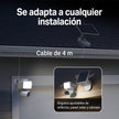 Cámara de Seguridad Wi-Fi Panel Solar TP-Link Tapo C615F KIT 2K Seguimiento IA 360 Foco 800 Lúmenes IP65