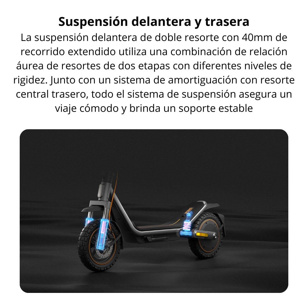 Patineta Eléctrica Xiaomi Scooter 6 Pro Llantas 12” y Chasis Todoterreno Max 1000W Autonomía 70km IPX5