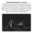 Patineta Eléctrica Xiaomi Scooter 6 Pro Llantas 12” y Chasis Todoterreno Max 1000W Autonomía 70km IPX5