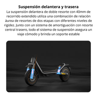 Patineta Eléctrica Xiaomi Scooter 6 Pro Llantas 12” y Chasis Todoterreno Max 1000W Autonomía 70km IPX5