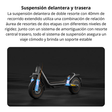 Patineta Eléctrica Xiaomi Scooter 6 Pro Llantas 12” y Chasis Todoterreno Max 1000W Autonomía 70km IPX5