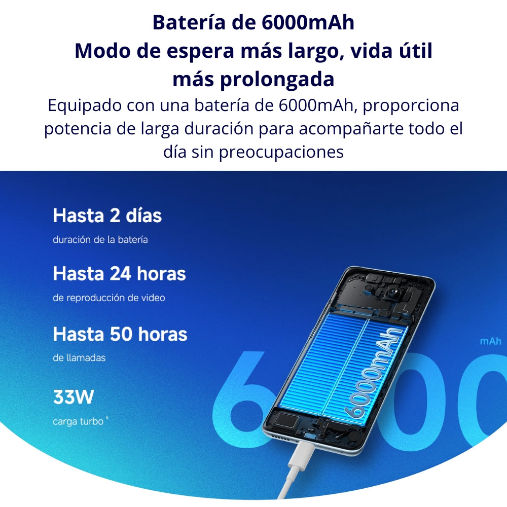 Celular Xiaomi Redmi Note 15 Dual SIM Pantalla 6.7