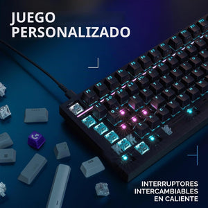 Teclado Gamer Mecanico Logitech G316 X 98 Switch Tactil - Negro