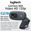 Cámara Web Logitech Hd Webcam C270 · Video Hd 720p 1280x720