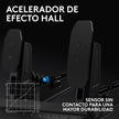 Pedales Simulador de Carreras Logitech G RS Pedals Sim Racing Presión Ajustable Chasis Acero Premium