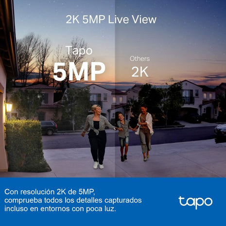 Cámara De Video Con Timbre Inteligente TP-Link Tapo D230S1