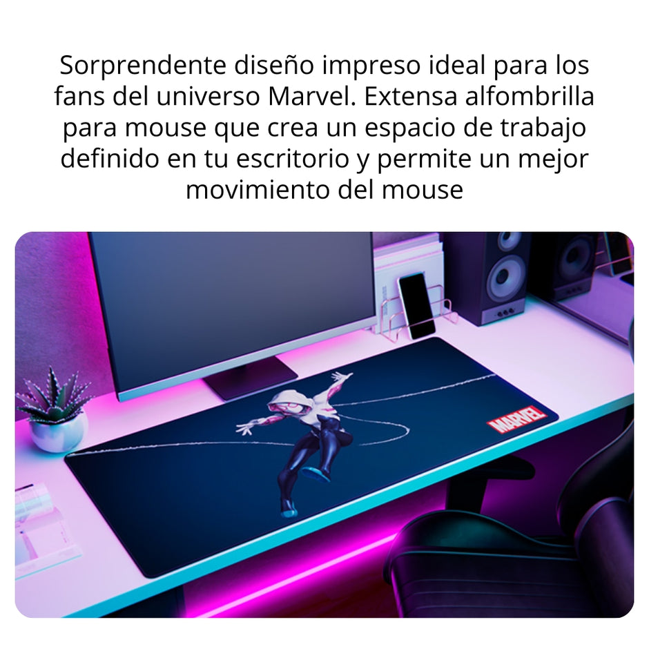 Pad Mouse Xtech Edición Ghost Spider XXL 90x42 cm
