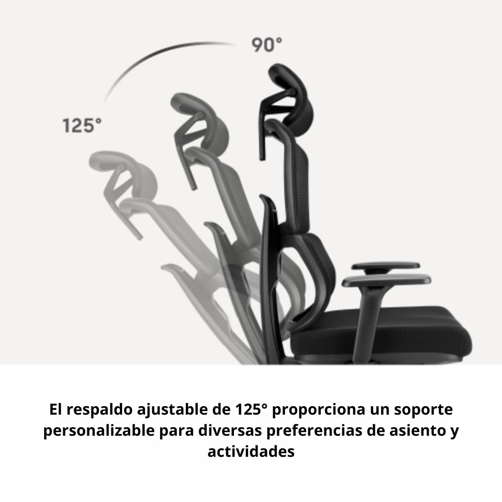 Silla de Oficina Presidencial Ergonómica TechGo SOFG-03, Diseño en Malla Transpirable de Alta Resistencia