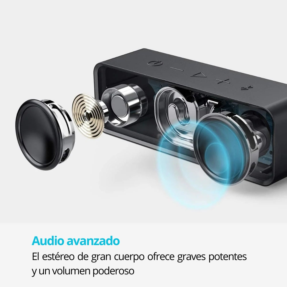 Parlante Anker Soundcore Black 6, Potencia de 12w, Ipx5, Bluetooth 5.0, Negro