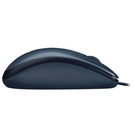 Mouse Usb Con Cable Logitech M90, Cómodo Diseño Ambidiestro