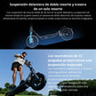 Patineta Eléctrica Xiaomi Scooter 6 Llantas 12” Max 800W Autonomía 45km Suspensión Doble E-ABS + Casco Xiaomi