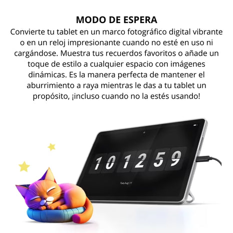 Tablet Lenovo Tab Pantalla IPS 10.1" Wi-Fi 128GB/4GB 8MP 5100mAh + Folio Case + Audífonos E310 - Gris