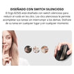 Mouse Vertical Genius Ergo 8250s Inalámbrico 6 Botones, Gray Silver