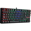 Teclado Gamer Mecánico Redragon K552RGB Kumara con Switch Rojo, Negro