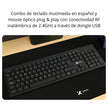 Combo Teclado, Mouse, Pad Mouse y Hub USB Xtech XTK320S