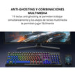 Combo Gamer Teclado y Mouse Genius Scorpion KM-GX3 Retroiluminado RGB con AI Copilot - Negro