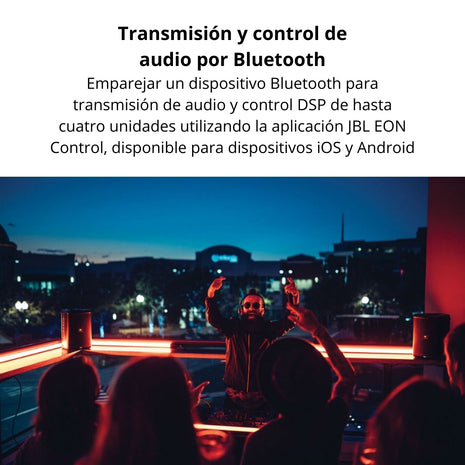 Parlante Portátil JBL EON ONE Compact 120W Bluetooth Batería 12h Sonido Profesional Ultra Compacto Plus