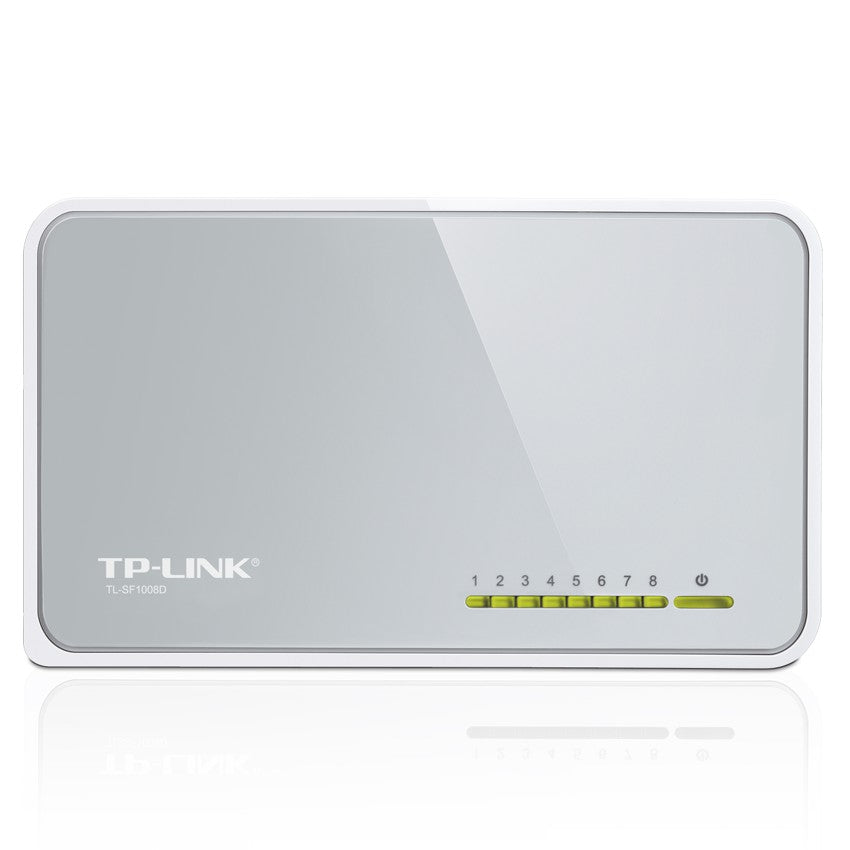 Switch De Escritorio De 8 Puertos 10/100, Tp-link Tl-sf1008d