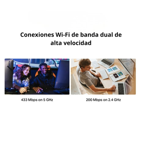 Adaptador Mercusys MA20N, USB Wi-Fi Dual Band AC650 Nano