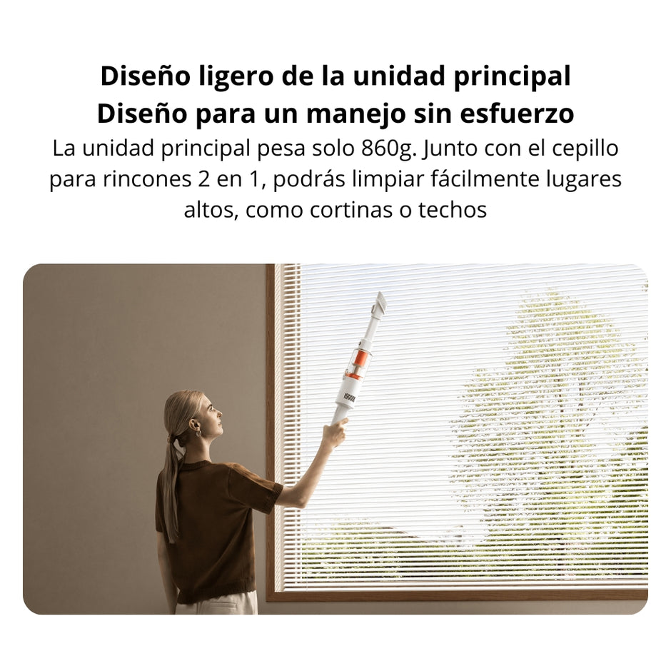 Aspiradora Inalámbrica de Mano Xiaomi Vacuum Cleaner P30 22000Pa Escoba Vertical con Carga USB-C