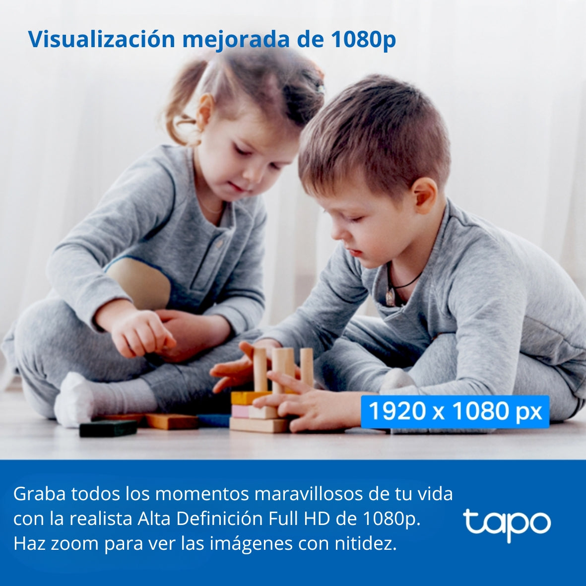 Cámara IP Wifi Robótica, TP-Link Tapo TC70 Full HD / Audio