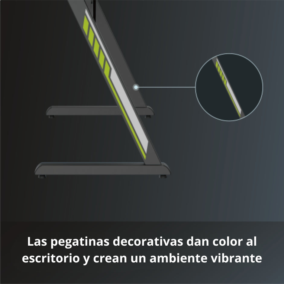 Escritorio Gamer TechGo MPCG-07 Diseño Z Superficie Texturizada 120cm*60cm Portavasos Soporte Diadema