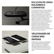 Base De Carga Inalámbrica Dual Qi 10w Belkin Boostcharge WIZ002TTWH Blanco