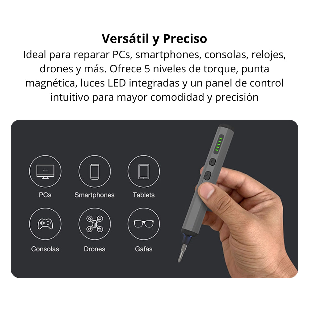 Kit Destornillador Alta Precisión 68 en 1 Xtech XTA-821