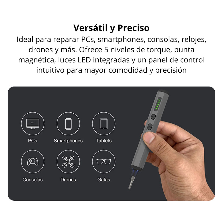 Kit Destornillador Alta Precisión 68 en 1 Xtech XTA-821