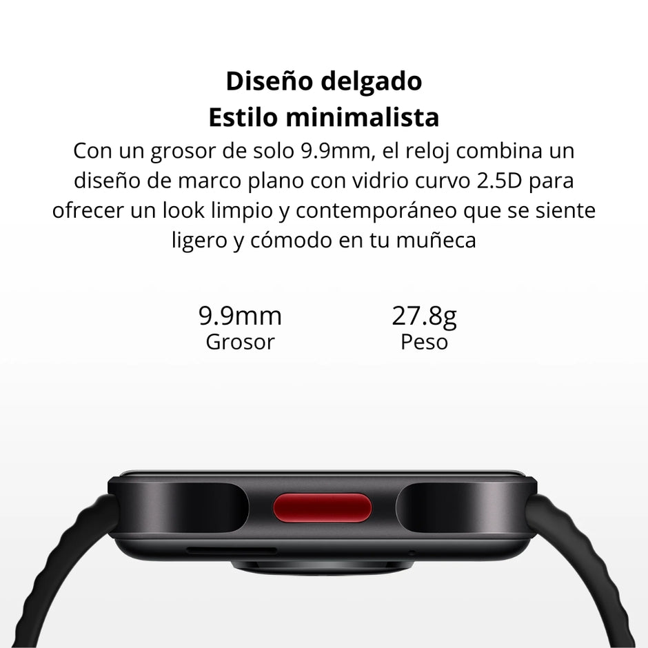 Smartwatch Xiaomi Redmi Watch 6 Lite Pantalla AMOLED 1.96” Llamadas Bluetooth 150 Sports GNSS - Silver