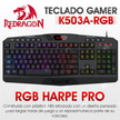 Teclado Gamer Redragon K503A-RGB Harpe Pro con Macros y Multimedia