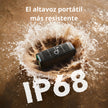 Parlante Bluetooth Soundcore Boom 3i Protección IP68 Polvo y Agua Mar 50W RMS Batería 16h Luces LED App