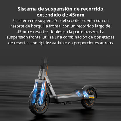 Patineta Eléctrica Xiaomi Scooter 6 Max Llantas 12” Max 1100W Autonomía 70km Suspensión Doble E-ABS TCS IPX6