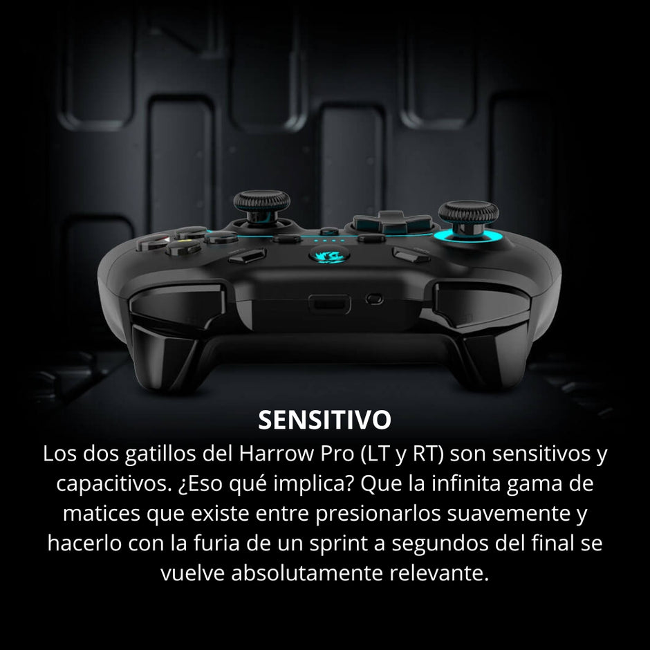 Control Gamepad Inalámbrico Redragon G808-pro Harrow Pro PC, PS3 y Android