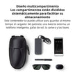 Bolso Xiaomi para Scooter Eléctrico Diseño Rígido Compartimentos Múltiples y Protección contra Golpes - Negro