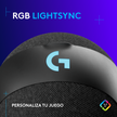Micrófono Gamer Condensador Logitech Yeti Orb, Rgb Lightsync - Negro