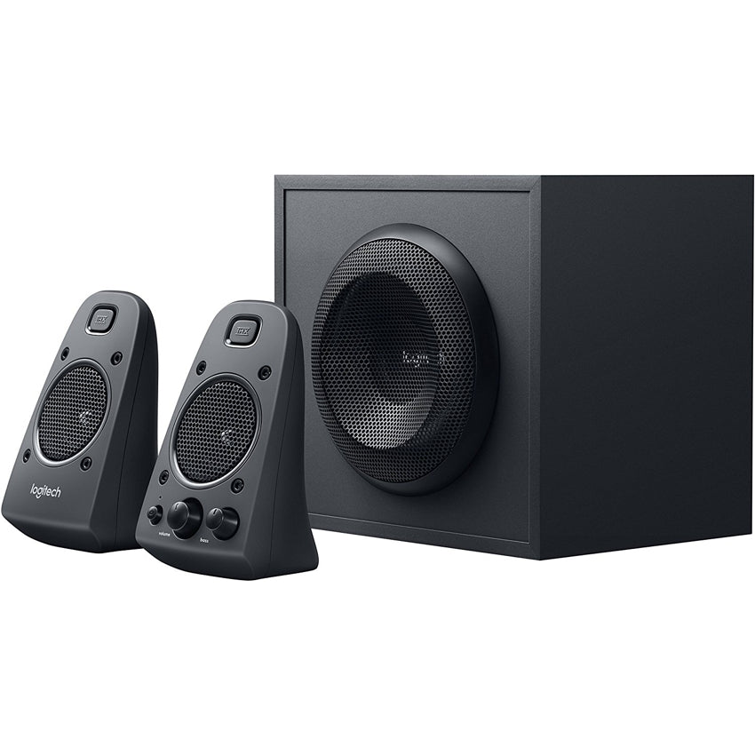 Parlantes 2.1 Logitech Z625 · 200 Watts Rms · Entrada Óptica