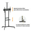 Soporte Móvil con Ruedas para TV de 37'' a 70'' TechGo SPR-6404 hasta 70kg + 2 Repisas