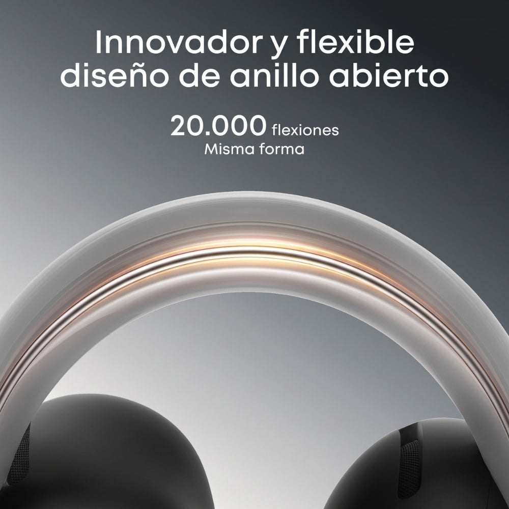 Audífonos Inalámbricos Soundcore AeroClip Open-Ear Bluetooth 5.4 IP55 Hasta 32H con IA Negro