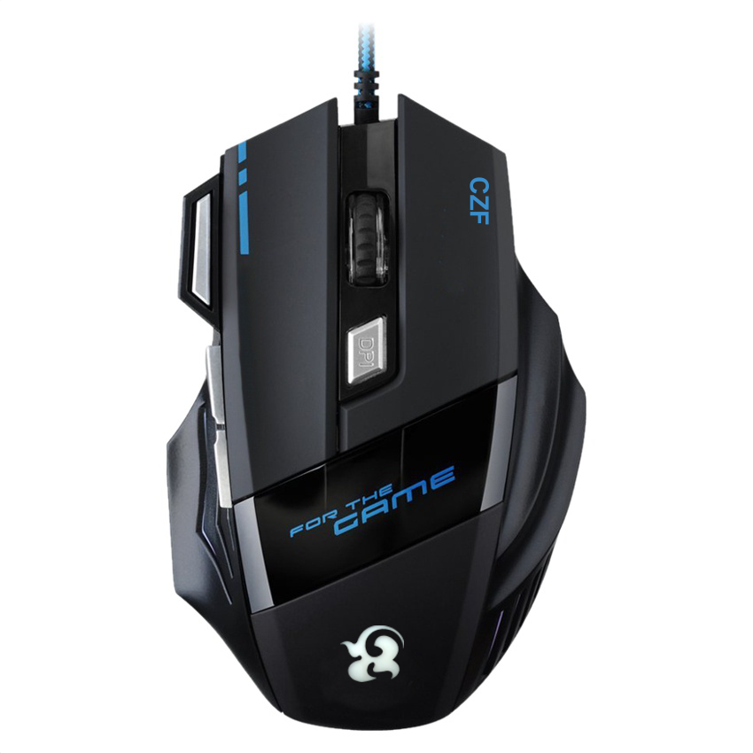 Mouse Gamer Usb 7 Botones Star Tec G6, 800/1200/1600/2400dpi K61