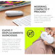 Mouse Inalámbrico Multdispositivo Bluetooth Logitech Pebble M350 - Rosa