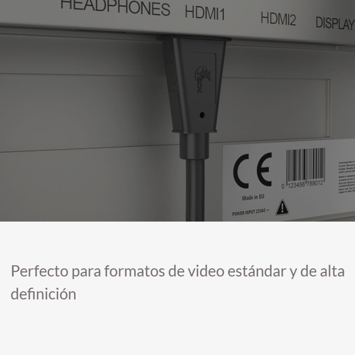 Cable HDMI Xtech XTC-338 4.57 Metros 4K Ultra HD Macho a Macho 30 AWG
