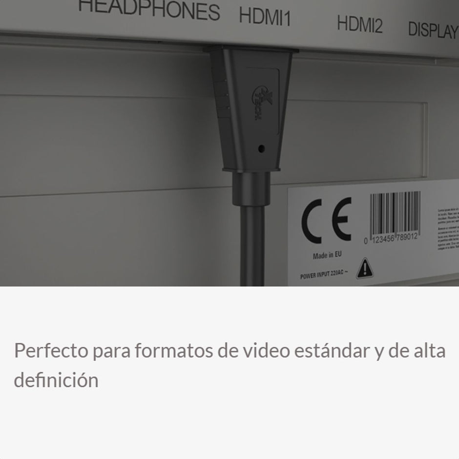 Cable HDMI Xtech XTC-338 4.57 Metros 4K Ultra HD Macho a Macho 30 AWG