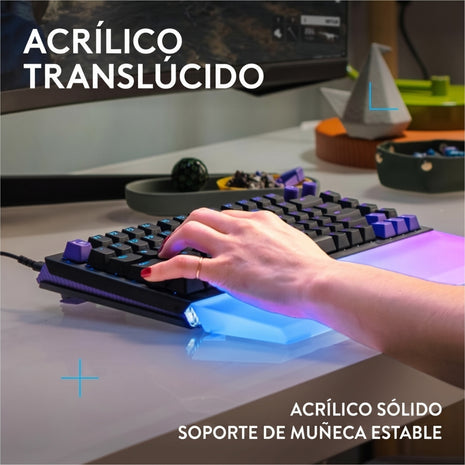Reposamuñecas Logitech G Palm Rest 75 para Teclado G512 X