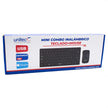 Mini Combo Unitec KT832 Teclado y Mouse Inalámbrico USB 2.4GHz Compacto con 1200 DPI