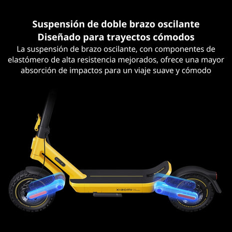Patineta Eléctrica Xiaomi Scooter 6 Ultra 1200W, 75km, Llantas 12” Todoterreno + Casco Xiaomi