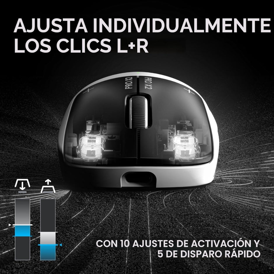 Mouse Gamer Logitech G Pro X2 Superstrike Lightspeed