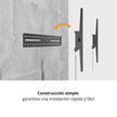 Soporte TV Pared Universal 50-100 Pulgadas TechGo SPF-9603 Inclinable Acero Reforzado 75kg VESA 900x600
